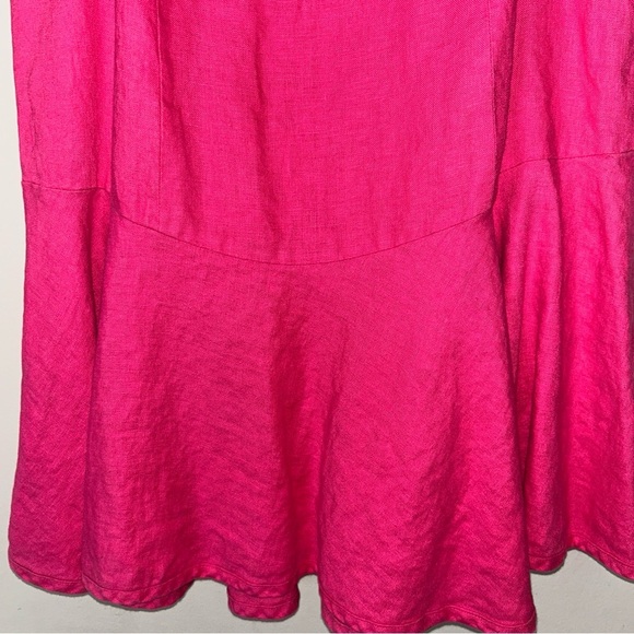 Ralph Lauren Pink Tiered Fit and Flare Skirt - Picture 2 of 3